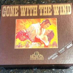 Gone With The Wind Complete VHS set, viewed once - EUC